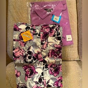 Ladies Loudmouth Golf outfit NWT